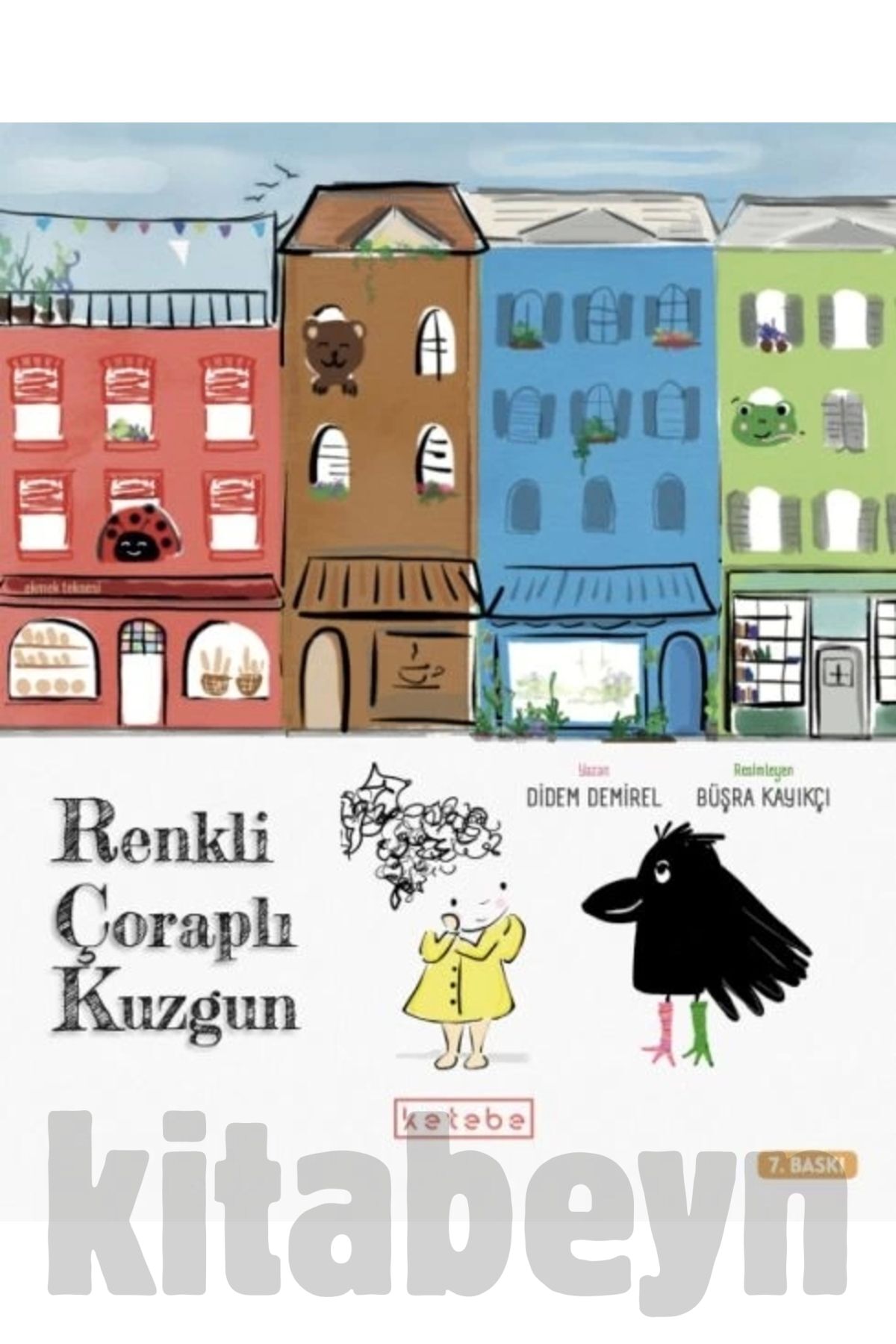 Renkli Çoraplı Kuzgun